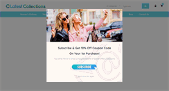 Desktop Screenshot of latestcollections.com